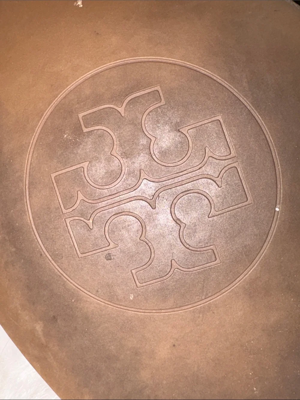 Tory Burch Peep Toe wedge size: 9